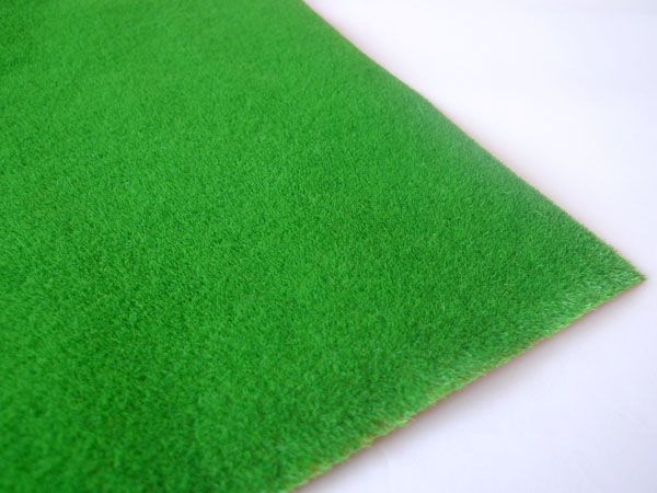 Model Train Grass Mat Short Bright Green 0 5 0 5M HO N