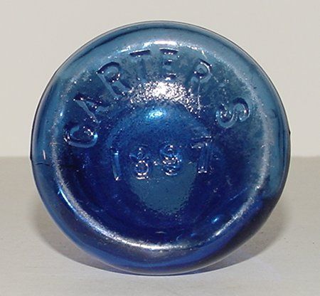 Unusual Variant of Carters 1897 Cobalt Blue Cone Ink