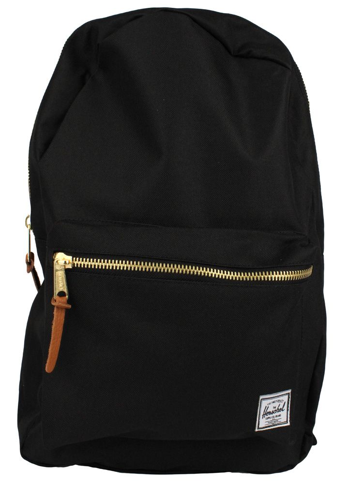 Herschel Supply Co Settlement Fully Lined Backpack Bag Black New