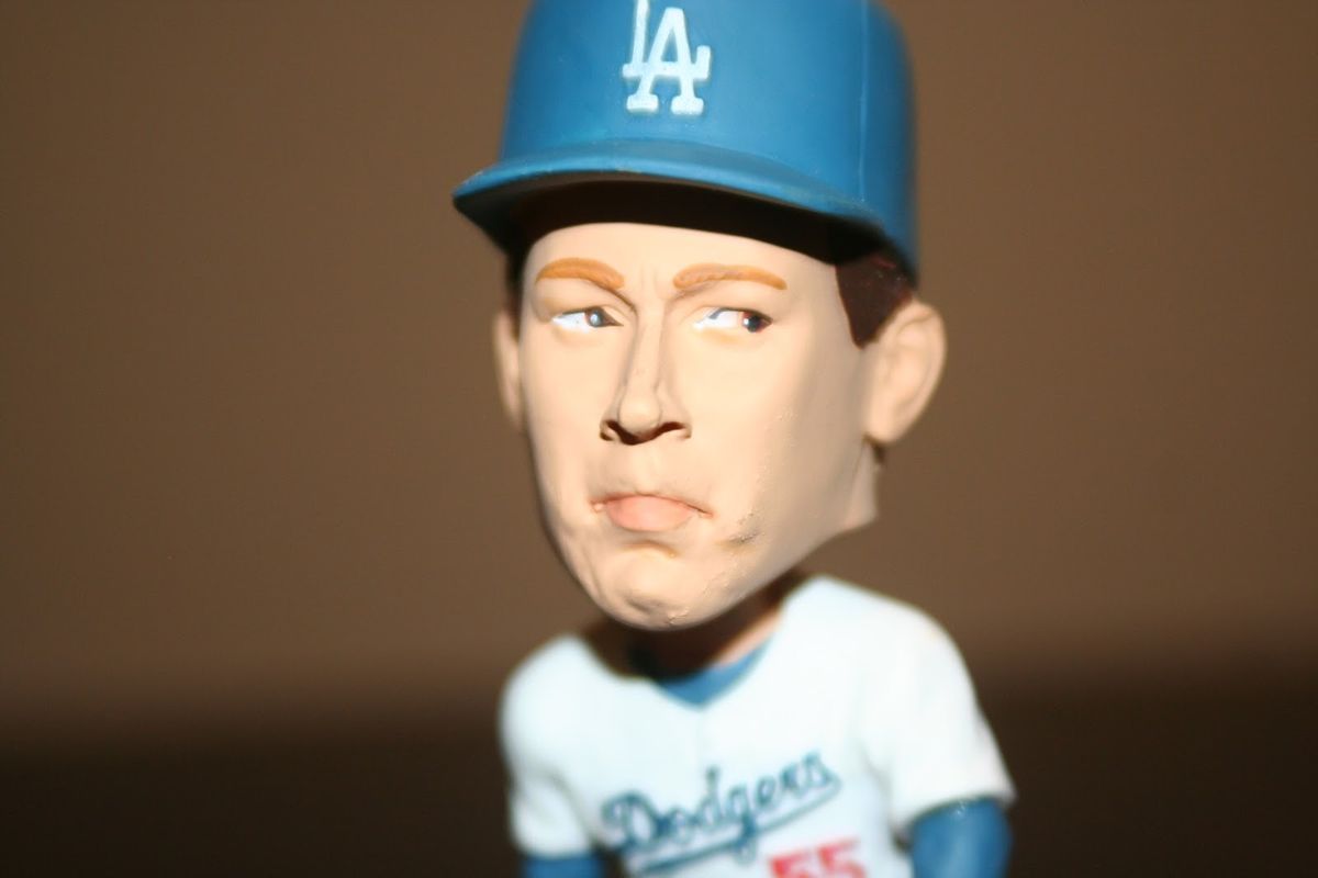 The Bulldog Orel Hershiser Bobblehead Dodgers Great 2 SGA 5 15