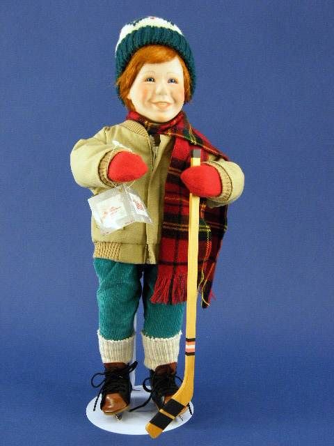 Ashton Drake Stewart Sherwood Brian Hockey Doll COA