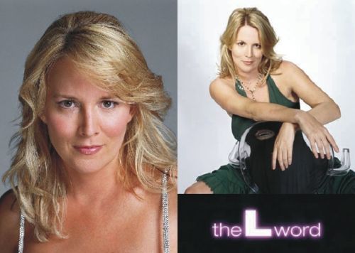 Tina Kennard L Word Laurel Holloman Keyring 2 Sided