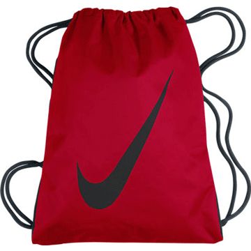 NEW NIKE TEAM TRAINING GYM SACK BAG RED / BLACK BA4021 680