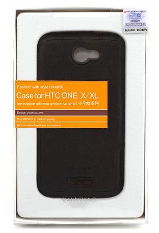 HTC One x Kalaideng Innovation Silicone Protective Shell Case Black PN