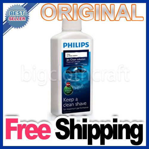 New Genuine Philips Jet Clean Solution HQ200 50 Shaving Cleaner Fluid