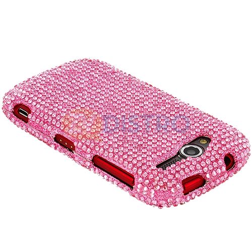 Pink Bling Rhinestone Case Cover for HTC myTouch 4G