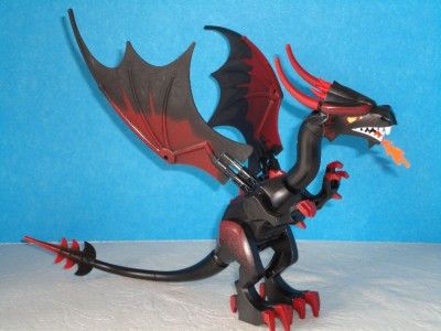 Huge Red Black Lego Dragon Kings Castle 7093 7094