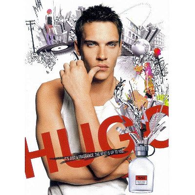 Hugo Fragrance Postcard Perfume Eau de Cologne Boss Ad