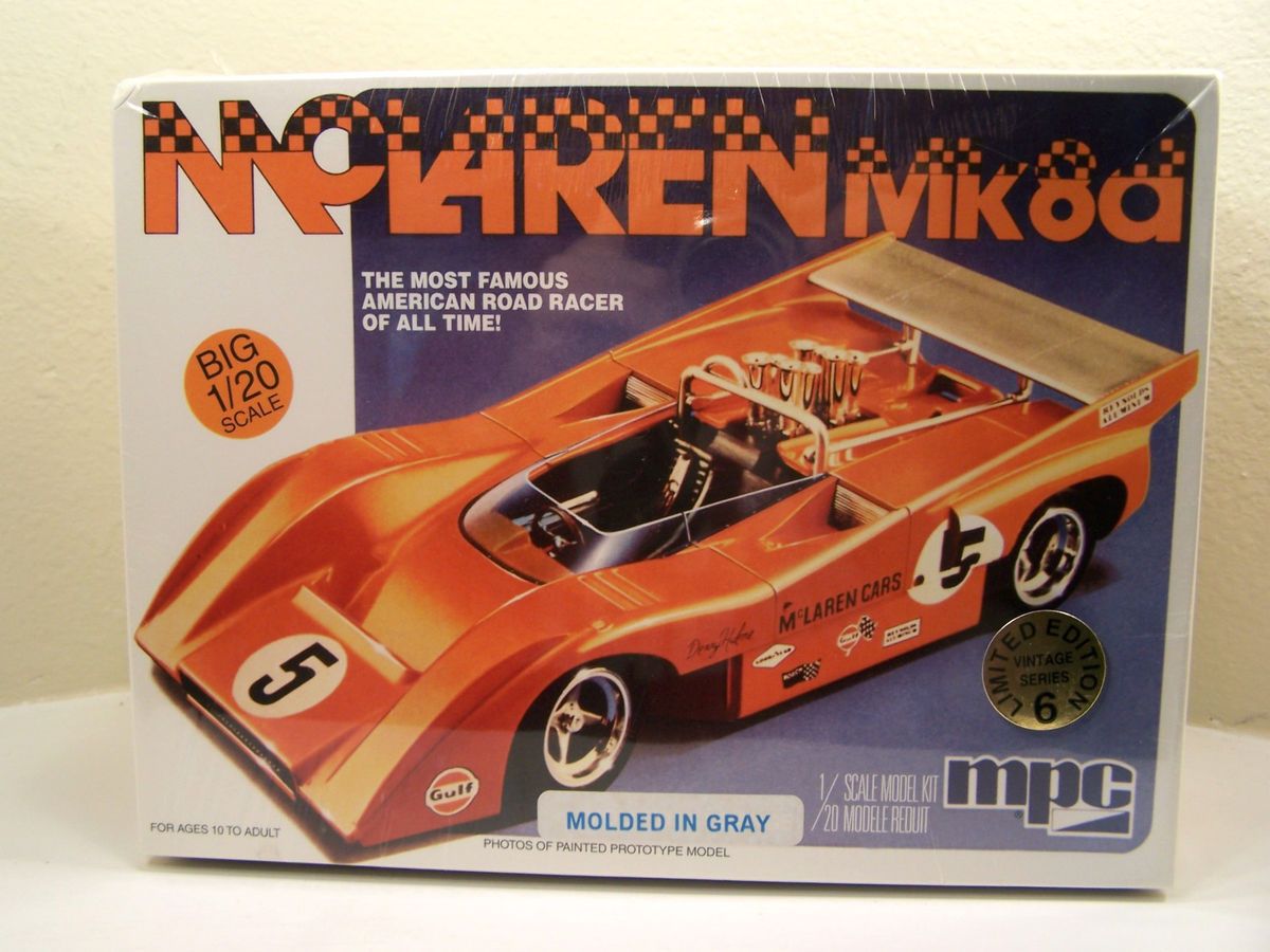 1970 McLaren Hulme Can Am Racer Mk8d ERTL Limited Edition Model Kit 1