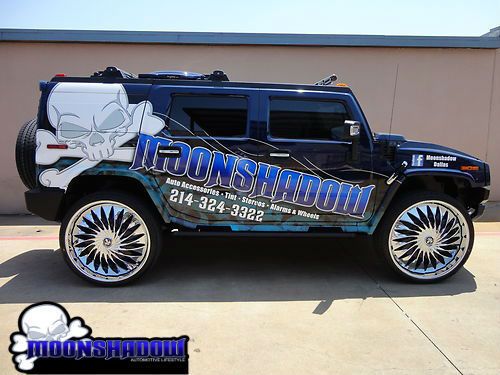 Hummer H2 30 Dub Spinners Fanatic Pirelli Tires 315 30 Wheels asanti