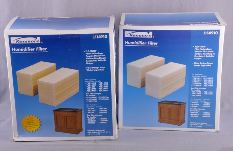 Lot of 3 Kenmore Humidifier Filters Part 32 14910