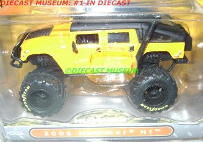 2006 Hummer H1 Bigtime 4 Wheelin Diecast Jada 2010 RARE