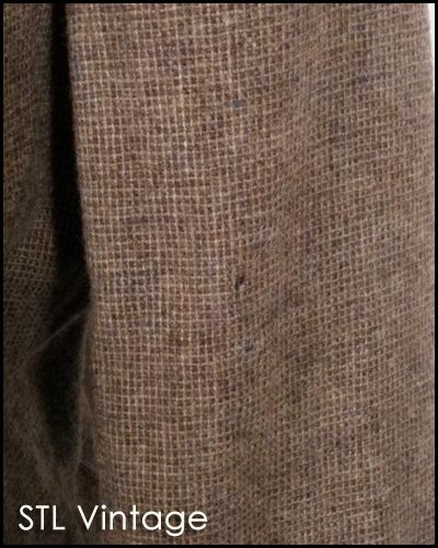 Vtg 70s Hunt Valley Brown Beige Wool Tweed Sportcoat Suede Pads Lapel