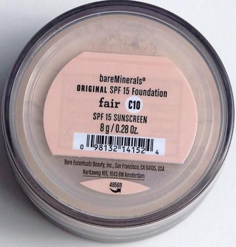 Bare Escentuals I D bareMinerals SPF15 Foundation Fair