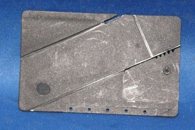 Iain Sinclair Black Cardsharp Folding Knife