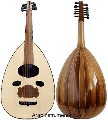 Professional Syrian Oud UD Lute Ibrahim Sukar Model 7