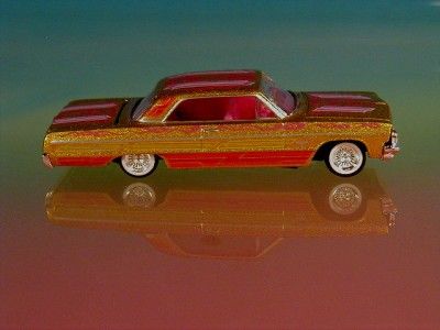 Hot 64 Chevy Impala Custom Lowrider Limited Edition Gold 1 64 Scale