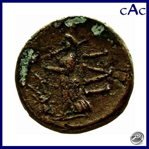 CAC Troas Ilion AE17 Head of Athena Athena Ilias Adv CA 3rd Cent