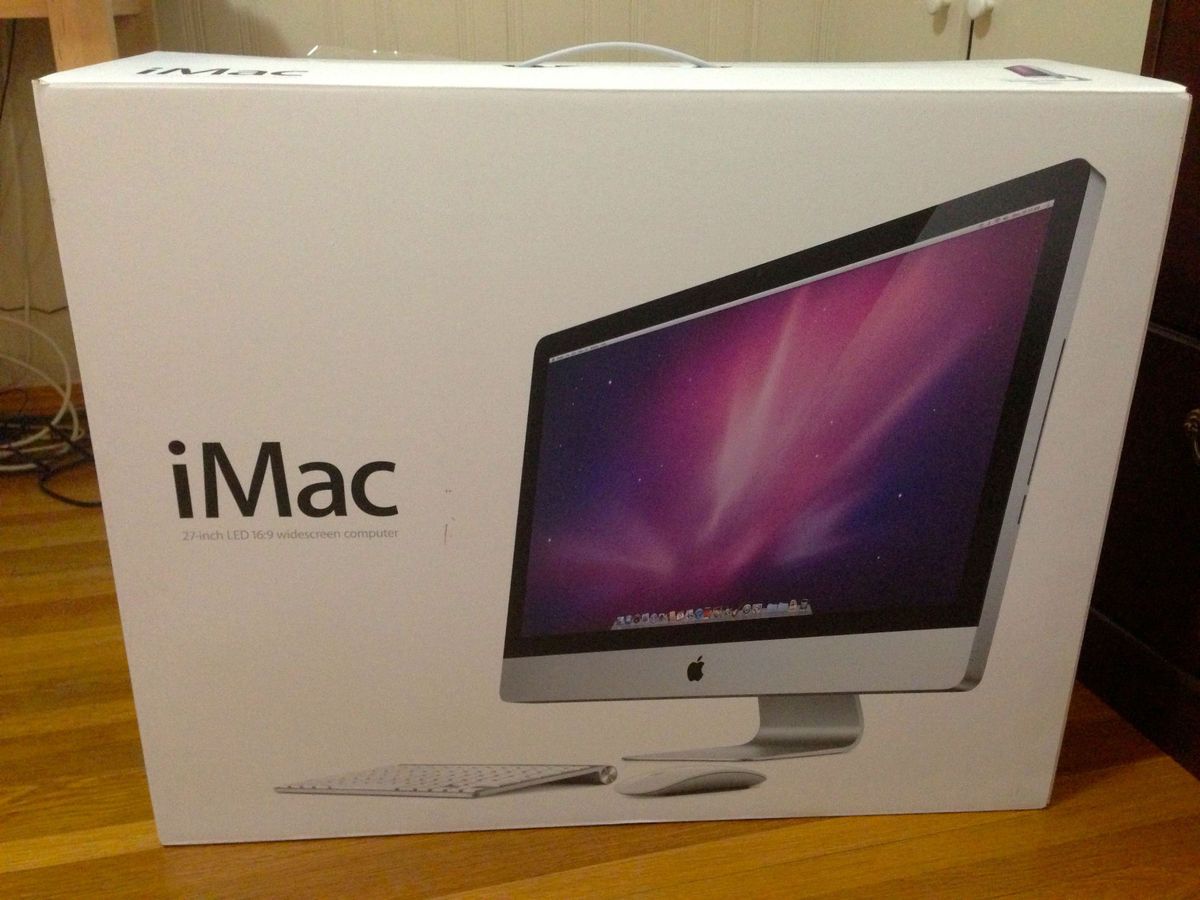 Apple iMac 27 inch 2 7GHz 12 GB RAM w AppleCare