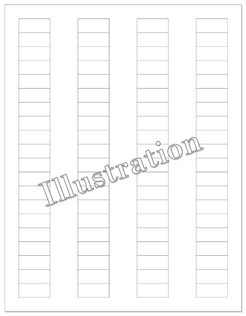 Labels for 1 8 Cut Index Tab Dividers