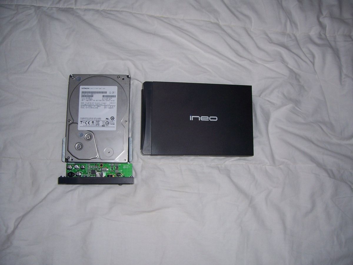 Hitachi 640GB HDT721064SLA360 Ineo HDD Enclosure