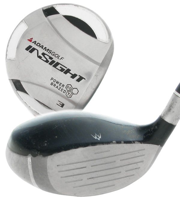 ADAMS INSIGHT BUL MENS RH 15* 3 WOOD SPEEDLINE G75 BY ALDILA GRAPHITE