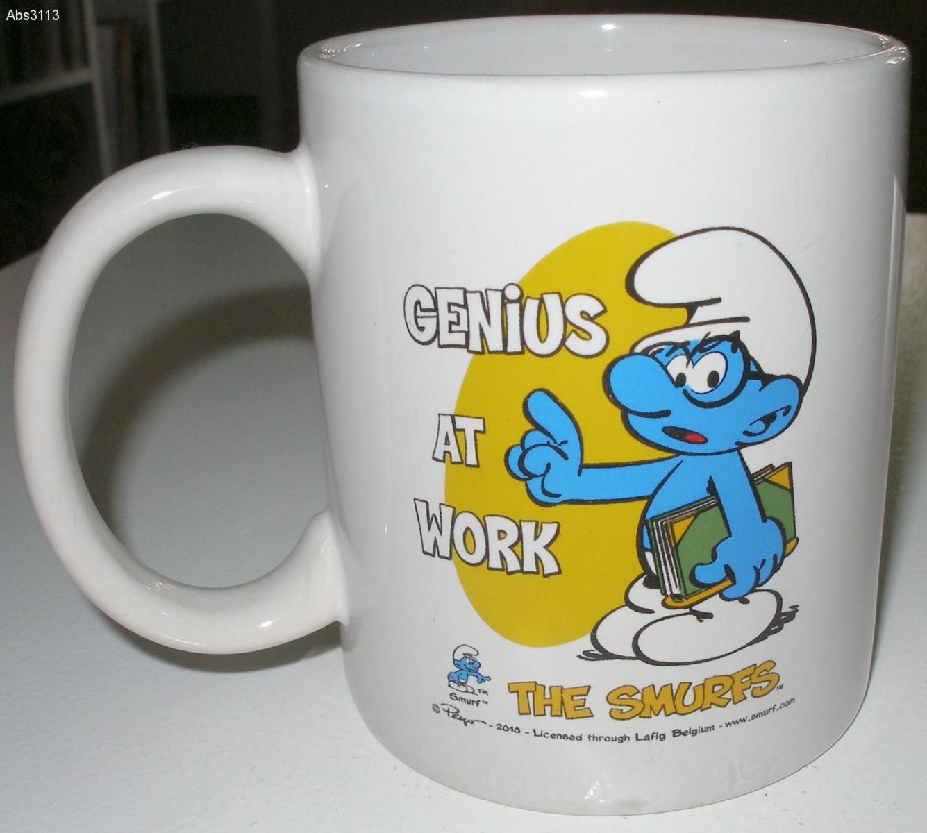 The Smurfs Genius at Work Innovative Designs Mug Cup