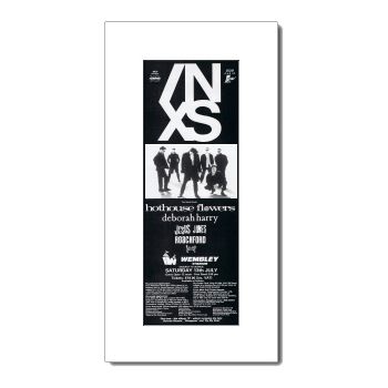 INXS Wembley Stadium July 1991 Matted Mini Poster