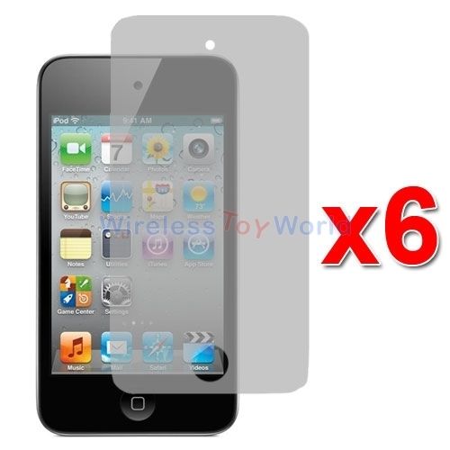 6X Anti Glare Matte LCD Screen Protector Film Guard for iPod Touch 4th