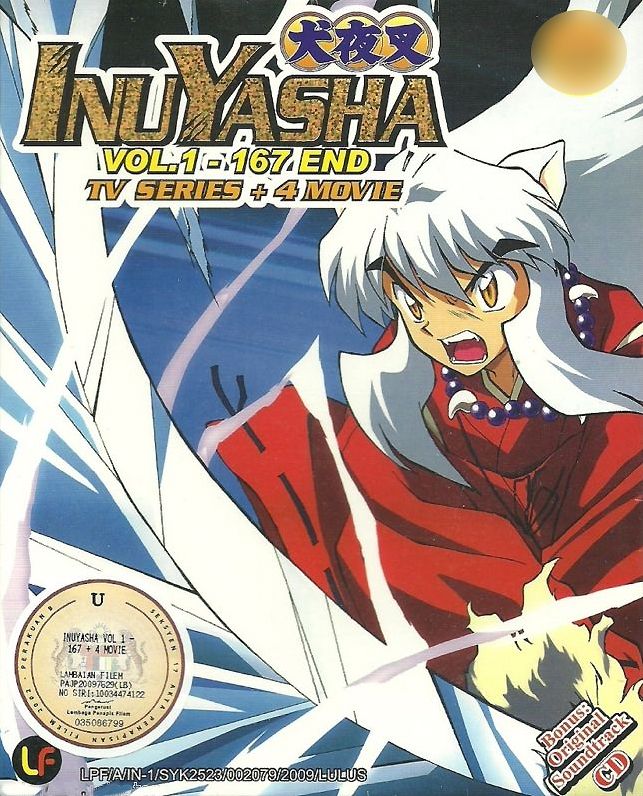 InuYasha Complete TV Series 1 167 Episode Box Set