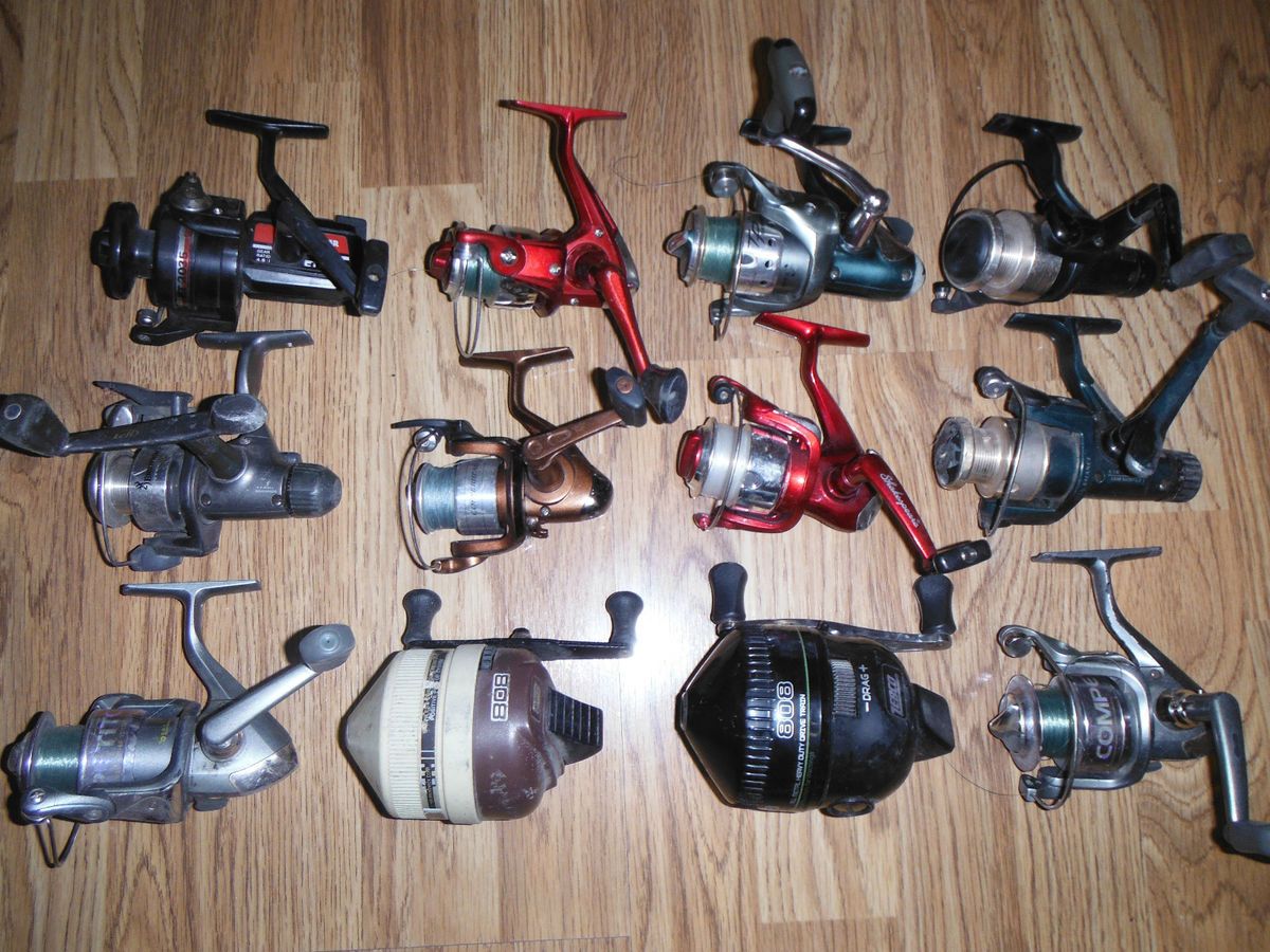 Lot of Spinning Bowfishing Reels