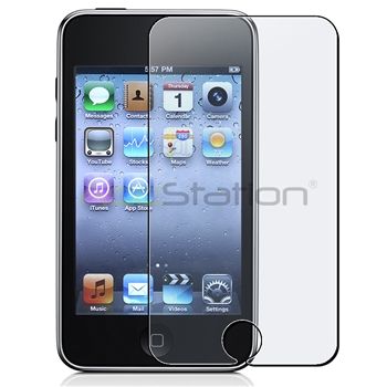  reusable anti glare screen protector compatible with apple ipod