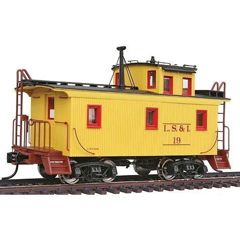 Lake Superior Ishpeming RTR Platinum Wood Caboose 19 HO WALTHERS 932