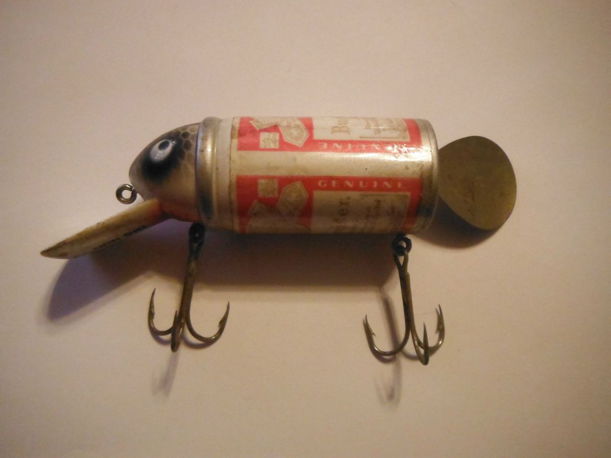 Vintage Heddon Big Bud Budweiser Lure