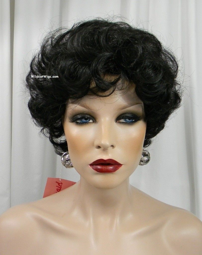 Beautiful Ivy Wig Natural Black Joan Collins Style