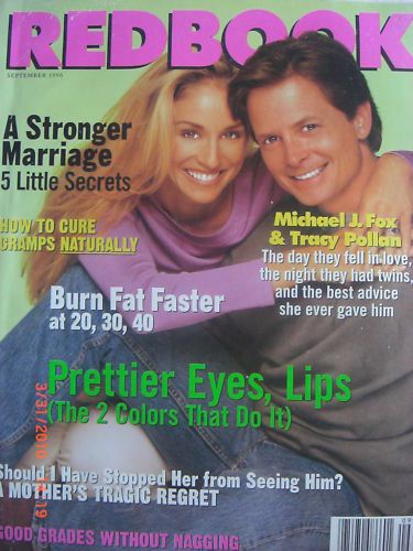 Michael J Fox Tracy Pollan Sept 1996 Redbook