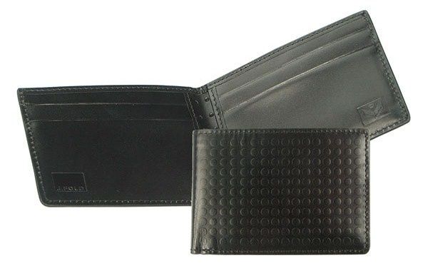 Fold Altrus Black Superslim Bifold Wallet