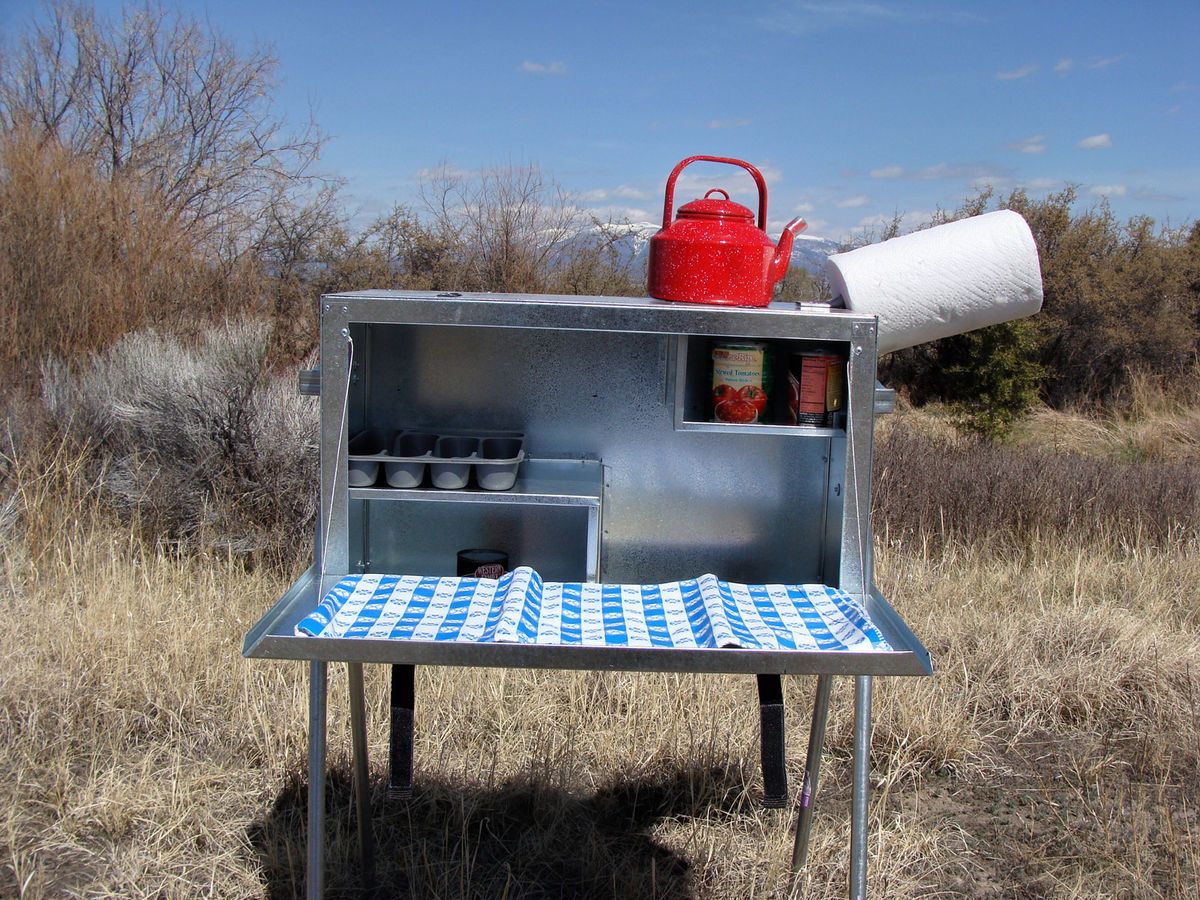 Compact Camp Kitchen Food Box Riley Stoves