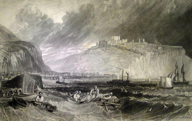 Harbours of England J M w Turner Engravings 1856