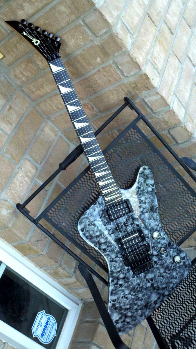 Jackson Charvel Firebird Professional Guitar Rare Custom Graphic