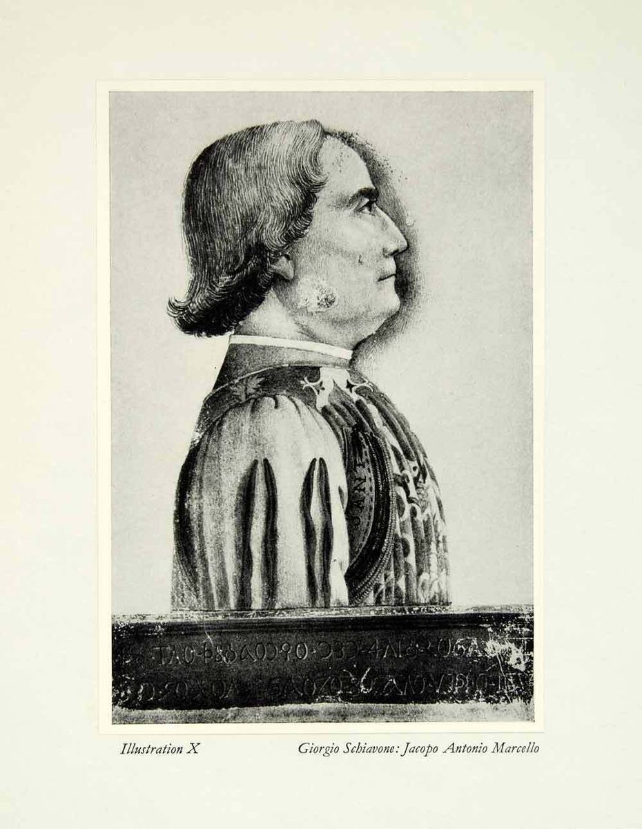  Print Profile Giorgio Schiavone Jacopo Antonio Marcello Art