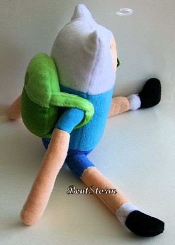 Adventure Time with Finn and Jake The Adventurous Plush Boy Dog Toy