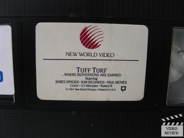 Tuff Turf VHS James Spader KM Richards Paul Mones