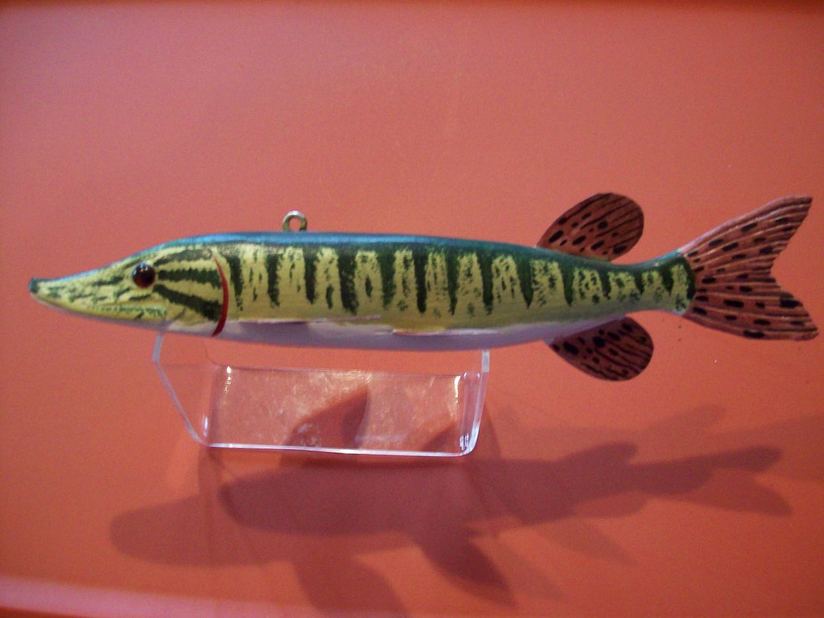 James Stangland Musky Ice Fishing Decoy