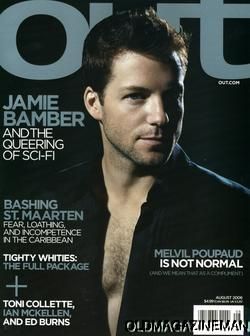 Jamie Bamber Battlestar Galactica Out Mag August 2006