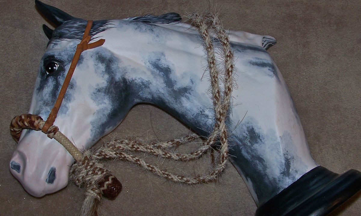 Bill Budd Bosal on Sherry Clayton Custom Horsehead COAS