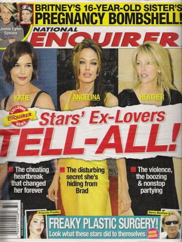 Jamie Lynn Spears Katie Holmes 07 National Enquirer JM