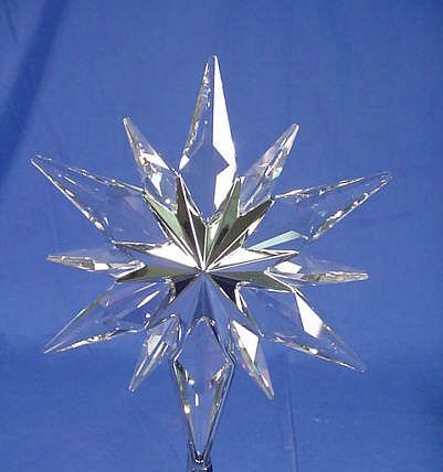 2006 Swarovski Rockefeller Center Shining Star Tree Topper NIB