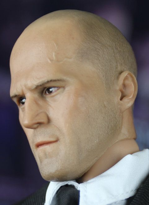 HeadPlay Jason Statham 1 6 Figure Head Sculpt Hot Toys Transporter