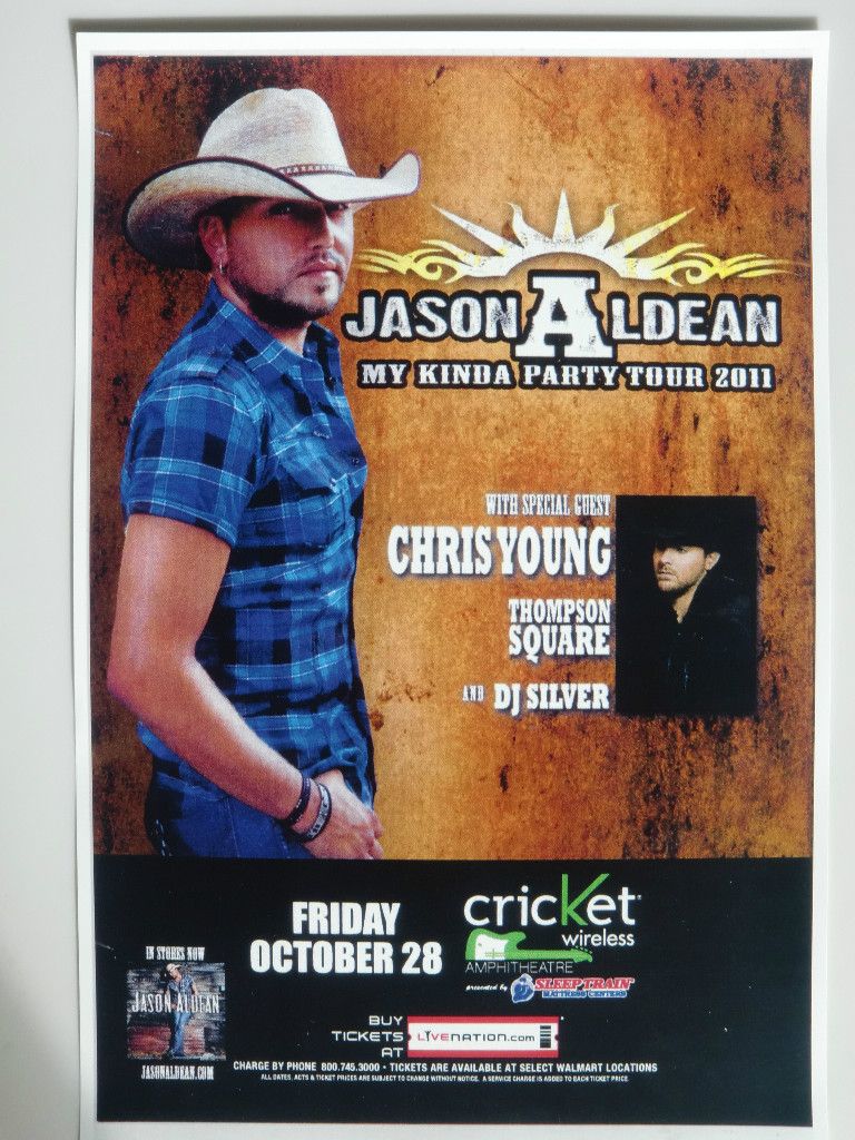 Jason Aldean Chris Young Thompson Square 2011 San Diego Concert Tour